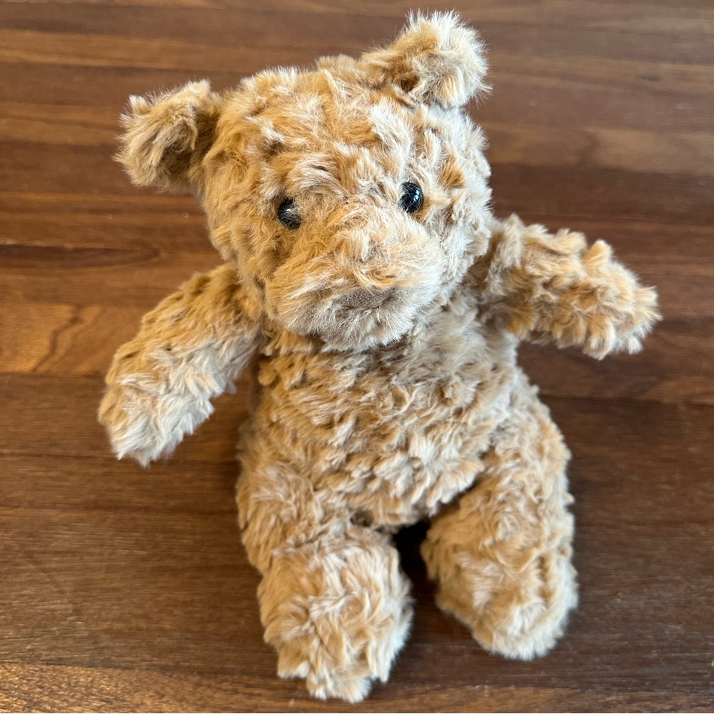 Brown Teddy Bear Plush Soft Stuffed Animal Cute Cozy Gift 9.5” New - Picture 5 of 5